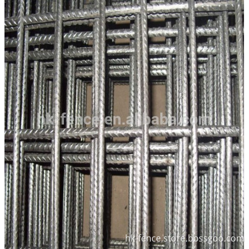 Steel concrete welded mesh black or galvanized reinforcement welded wire mesh panel for concrete wall construction factory price